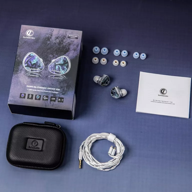 LINSOUL INAWAKEN DAWN-MS IN EAR MONITOR SŁUCHAWKI IEM KABEL OFC 11,2MM