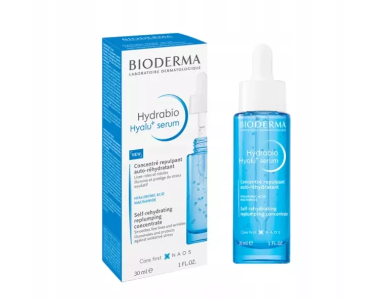 BIODERMA HYDRABIO HYALU+ NAWILŻAJĄCE SERUM PRZECIWZMARSZCZKOWE 30ML