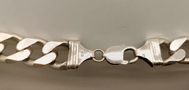 SREBRNY GRUBY MĘSKI ŁAŃCUCH 925 | 178,26G | R: 56CM |