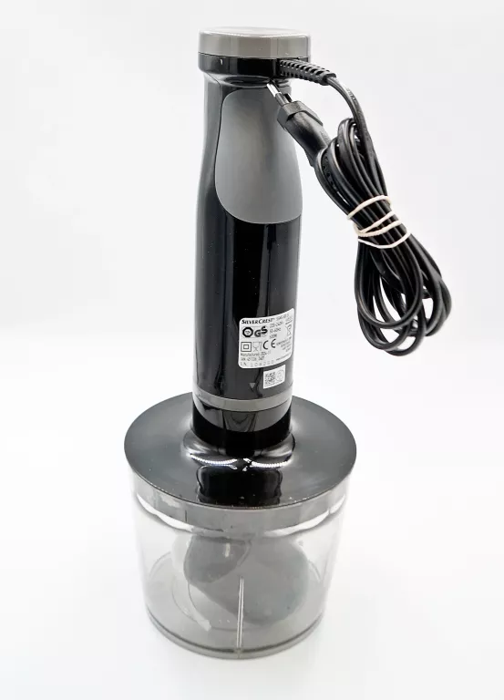 BLENDER RĘCZNY TRZEPACZKA SZATKOWNICA SILVERCREST SSMS 600 600W CZARNY 3W1