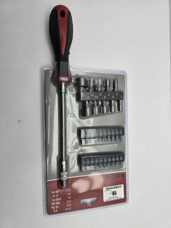 ŚRUBOKRĘT Z BITAMI TEDI DNP356