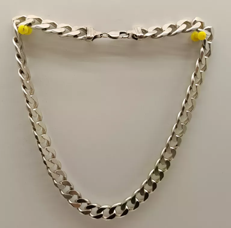 SREBRNY GRUBY MĘSKI ŁAŃCUCH 925 | 178,26G | R: 56CM |
