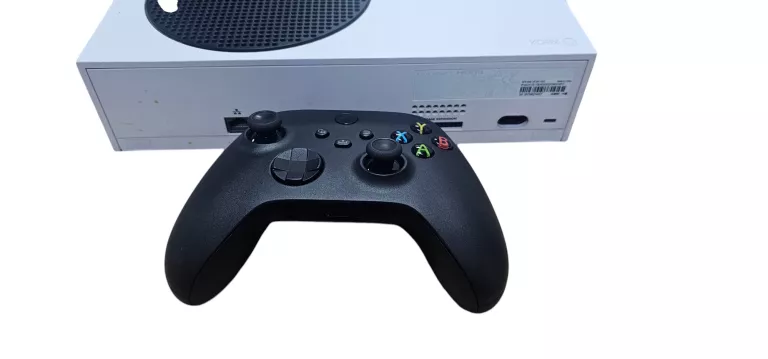 KONSOLA XBOX SERIES S 512 GB + PAD CZARNY + OKABLOWANIE + PUDEŁKO