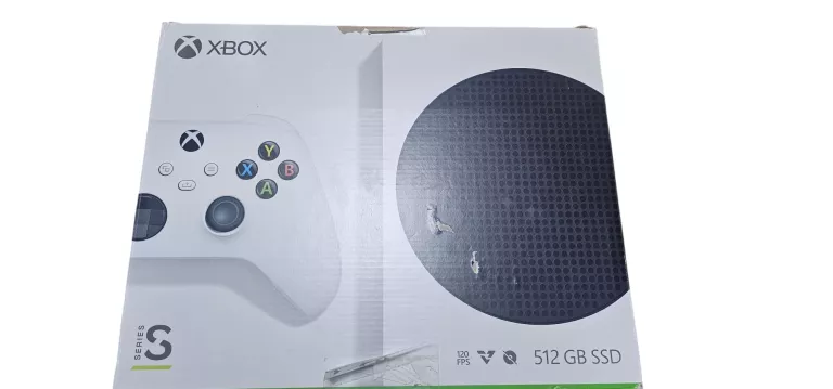 KONSOLA XBOX SERIES S 512 GB + PAD CZARNY + OKABLOWANIE + PUDEŁKO