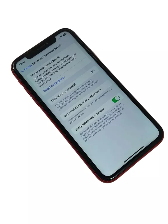 TELEFON APPLE IPHONE XR 3/64 GB 6,10" 2942 MAH 4G LTE BATERIA 79%