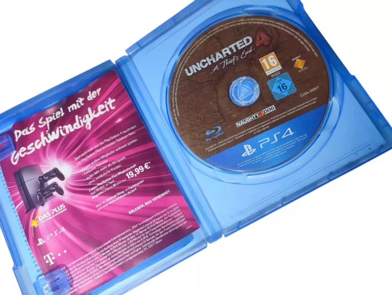 GRA NA PS4 UNCHARTED 4 KRES ZŁODZIEJA
