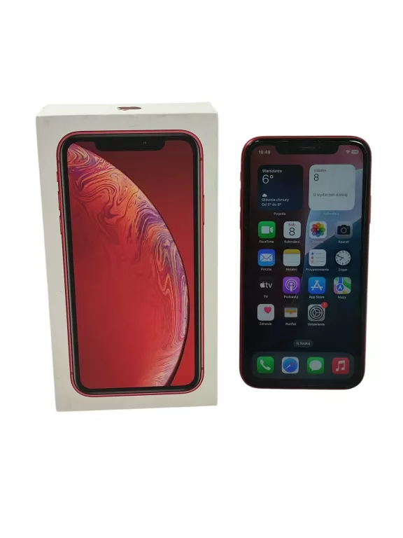 TELEFON APPLE IPHONE XR 3/64 GB 6,10" 2942 MAH 4G LTE BATERIA 79%