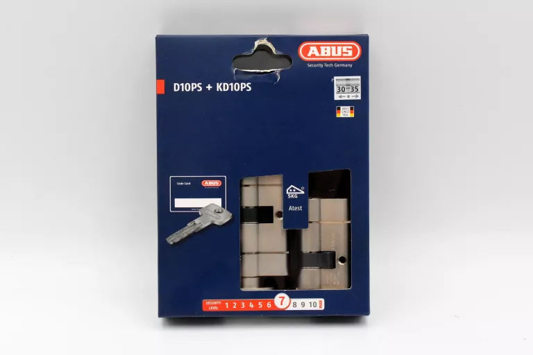 WKŁADKI SYSTEMOWE ABUS D10PS + KD10PS Z30/K35 GAŁKA JEDEN KLUCZ