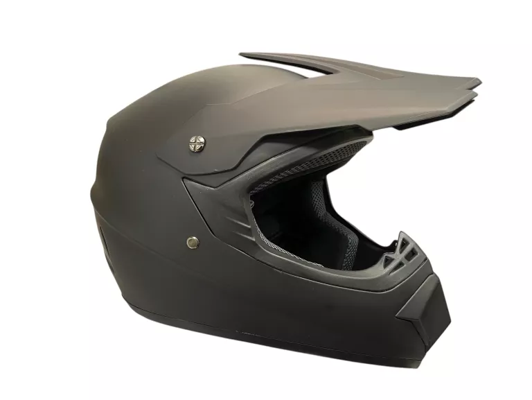 KASK SZCZĘKOWY CROSS FMVSS 218 DOT ROZM. L  ZESTAW
