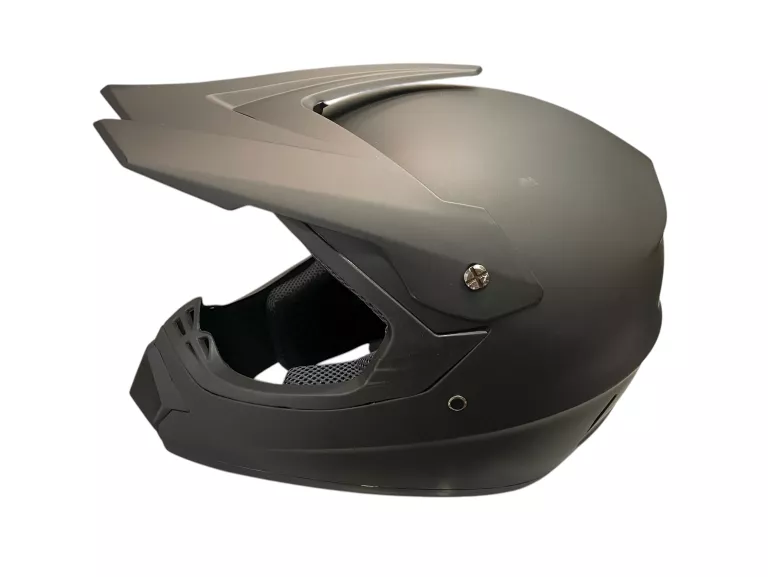 KASK SZCZĘKOWY CROSS FMVSS 218 DOT ROZM. L  ZESTAW