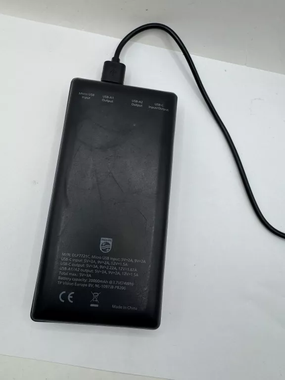POWERBANK PHILIPS 20 000 MAH
