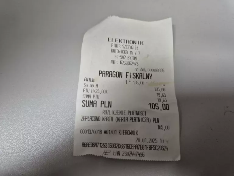 ANTENA POKOJOWA DAVBOL W1E - GWARANCJA