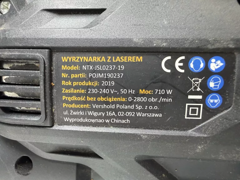WYRZYNARKA Z LASEREM NTX-JSL0237-19