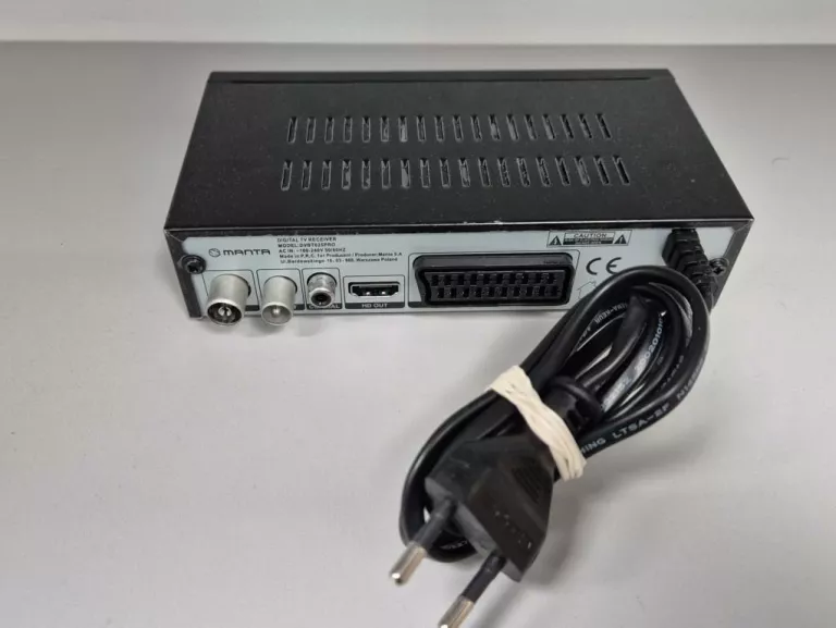TUNER DVB-T2 MANTA 025 PRO - GWARANCJA