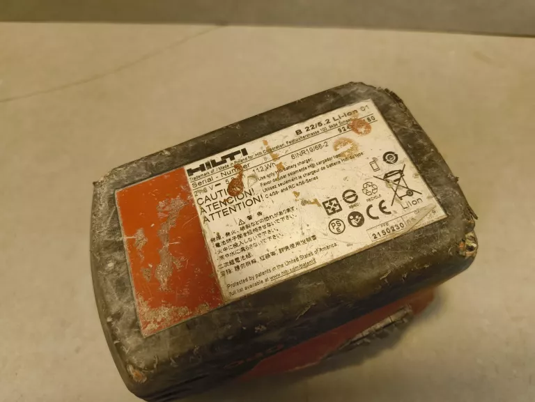 AKUMULATOR HILTI B22 5.2