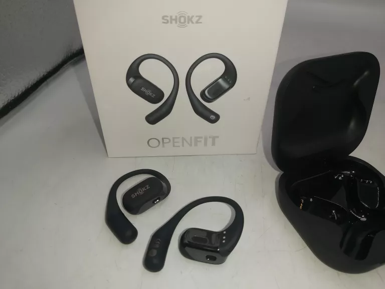 SŁUCHAWKI KOSTNE BLUETOOTH SHOKZ OPENFIT T910 BLACK W PUDEŁKU