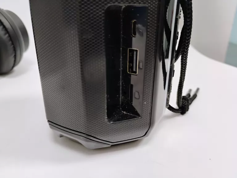 GŁOŚNIK BT CZARNO BIAŁY