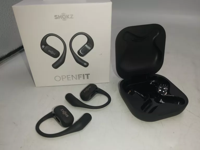 SŁUCHAWKI KOSTNE BLUETOOTH SHOKZ OPENFIT T910 BLACK W PUDEŁKU