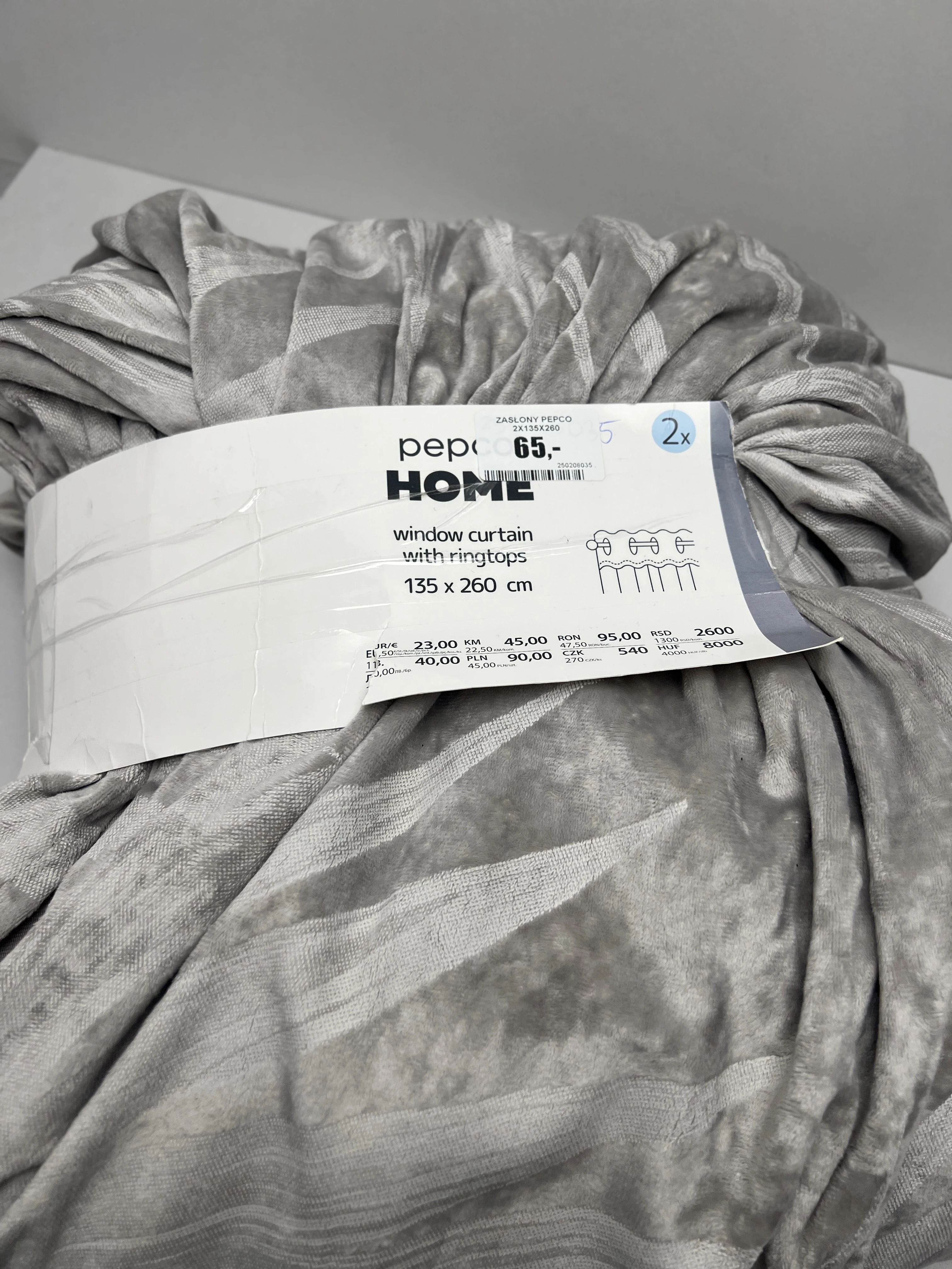 zaslony-pepco-2x135x260-ean-gtin-5905258936352