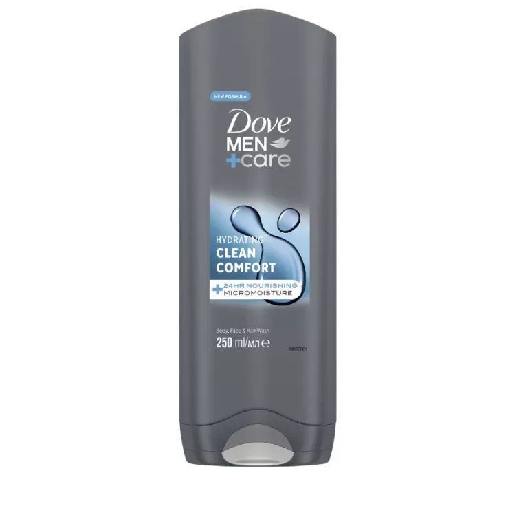 DOVE ZEL POD PRYSZNIC MEN 250ML HYDRATING CLEAN COMFORT