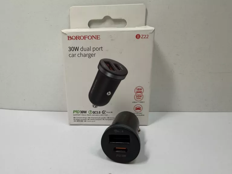 BOROFONE ŁADOWARKA SAMOCHODOWA BZ22