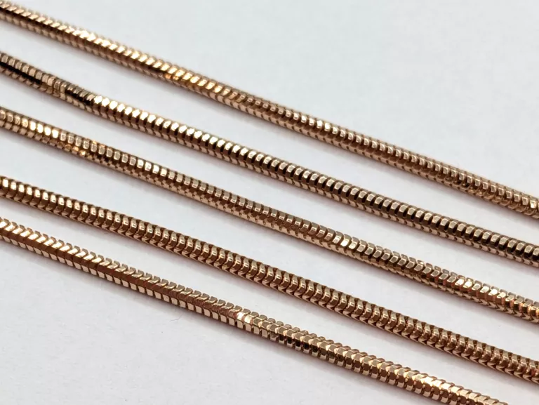 ZŁOTY ŁAŃCUSZEK ŻMIJKA 585 3,84G 46CM