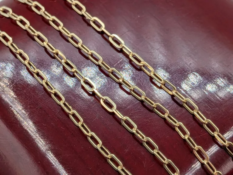 ZŁOTY ŁAŃCUSZEK ANKIER 585 2,91G 52CM