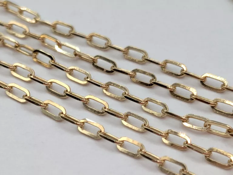 ZŁOTY ŁAŃCUSZEK ANKIER 585 2,91G 52CM