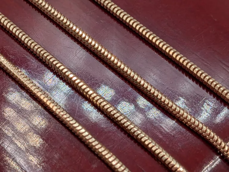 ZŁOTY ŁAŃCUSZEK ŻMIJKA 585 3,84G 46CM