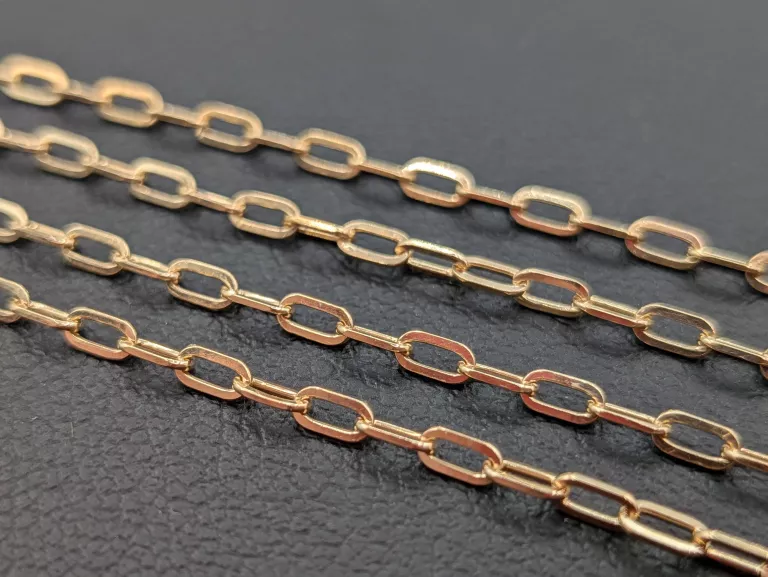 ZŁOTY ŁAŃCUSZEK ANKIER 585 2,91G 52CM