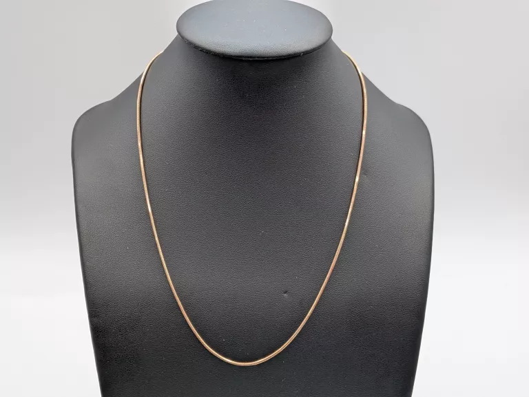 ZŁOTY ŁAŃCUSZEK ŻMIJKA 585 3,84G 46CM