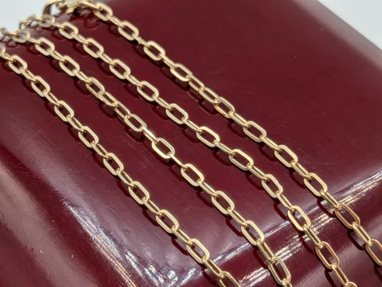 ZŁOTY ŁAŃCUSZEK ANKIER 585 2,91G 52CM