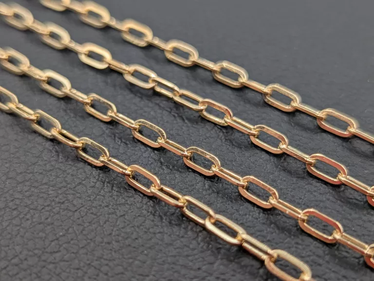 ZŁOTY ŁAŃCUSZEK ANKIER 585 2,91G 52CM