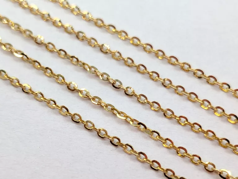 ZŁOTY ŁAŃCUSZEK ANKIER 585 1,66G 44CM