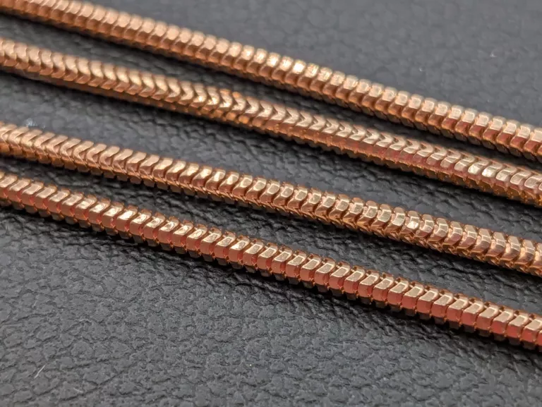 ZŁOTY ŁAŃCUSZEK ŻMIJKA 585 3,84G 46CM