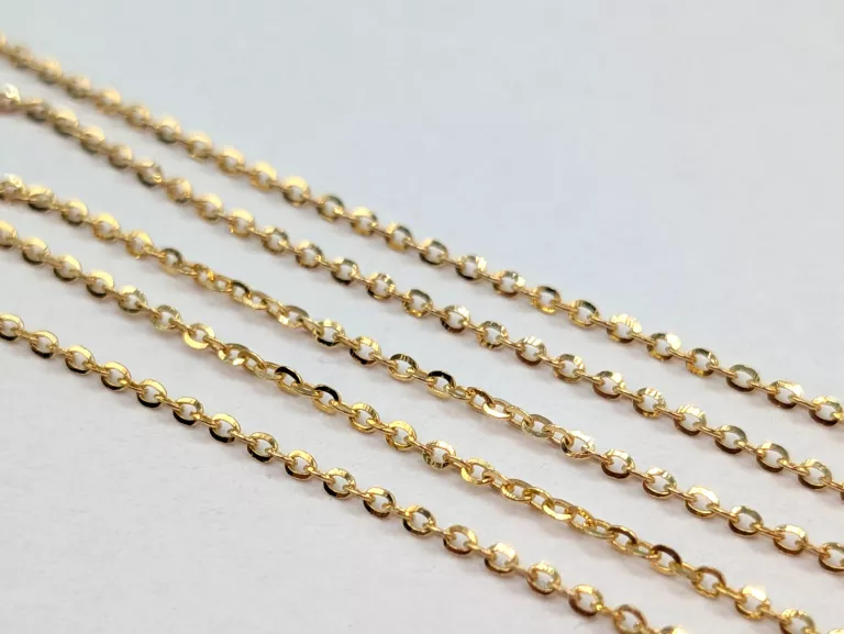 ZŁOTY ŁAŃCUSZEK ANKIER 585 0,94G 42CM