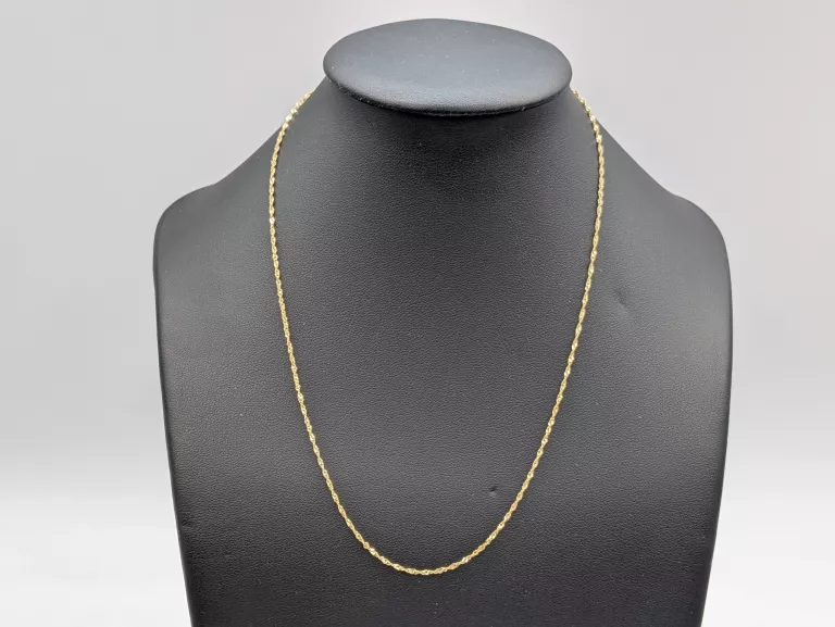 ZŁOTY ŁAŃCUSZEK SINGAPUR 585 1,20G 43CM