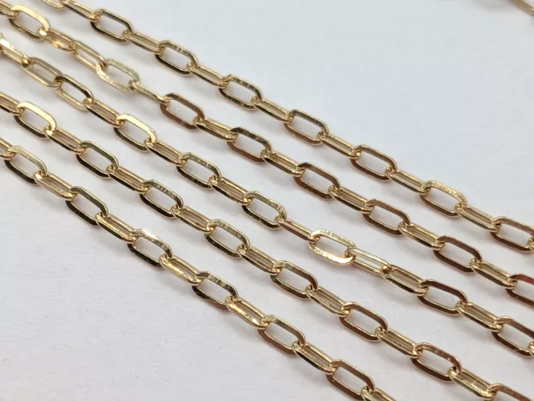 ZŁOTY ŁAŃCUSZEK ANKIER 585 2,91G 52CM