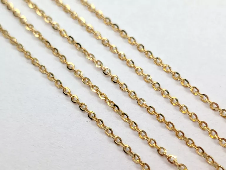 ZŁOTY ŁAŃCUSZEK ANKIER 585 0,94G 42CM