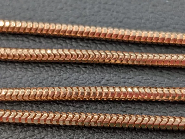 ZŁOTY ŁAŃCUSZEK ŻMIJKA 585 3,84G 46CM