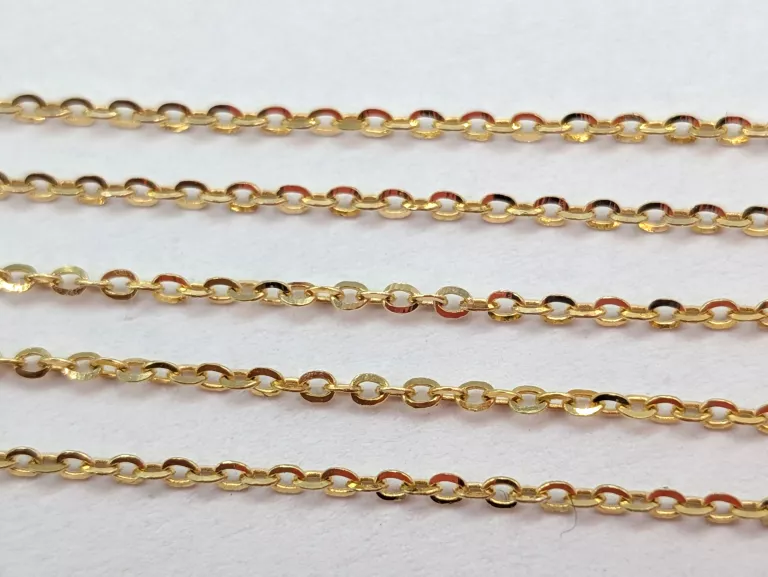 ZŁOTY ŁAŃCUSZEK ANKIER 585 0,94G 42CM