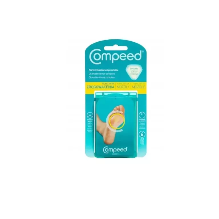 COMPEED PLASTRY NA ZROGOWACENIA ŚREDNIE 6 SZTUK