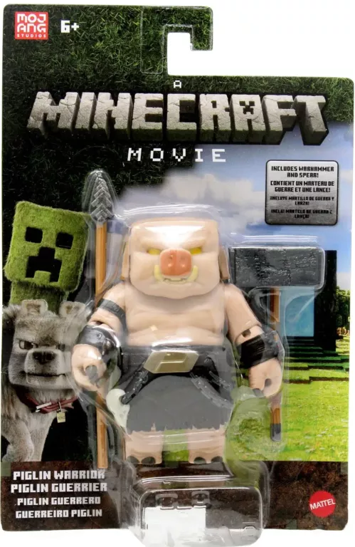 MINECRAFT MOVIE FIGURKA FILMOWA PIGLIN + AKCESORIA