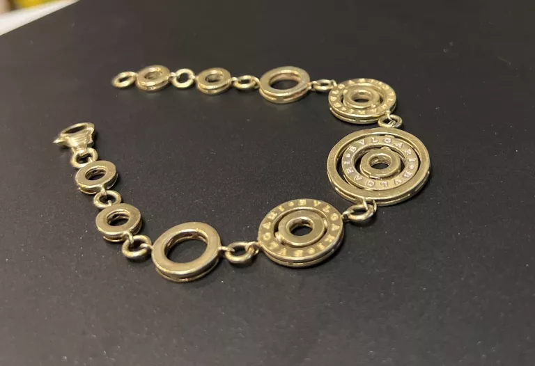 ZŁOTA    BRANSOLETKA P.585 22,88G  20CM