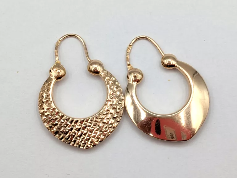 ZŁOTE KOLCZYKI 585 4,47G