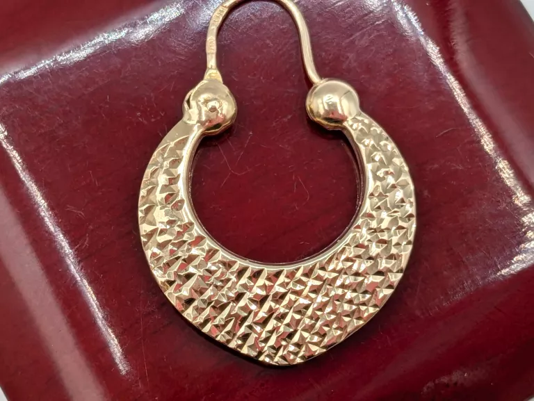 ZŁOTE KOLCZYKI 585 4,47G