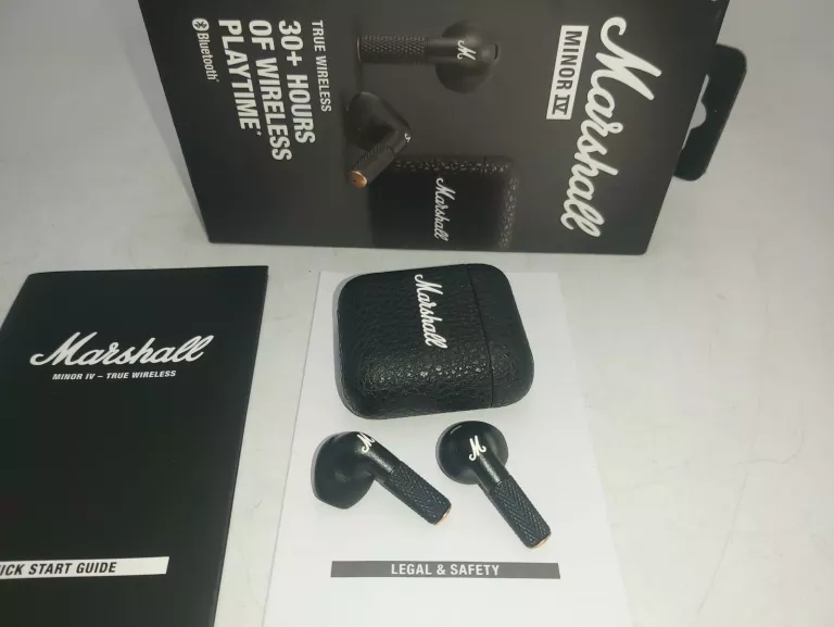 SŁUCHAWKI BLUETOOTH MARSHALL MINOR IV PUDEŁKO