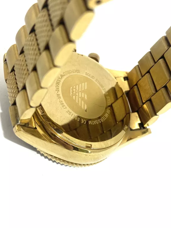 ZEGAREK ZŁOTY ARMANI AR 5857 251703