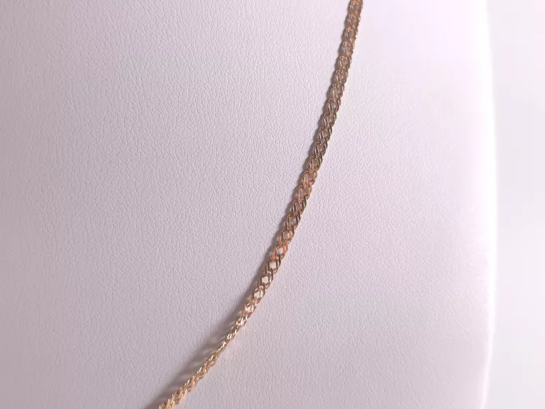 ZŁOTY ŁAŃCUSZEK PANCERKA P585 4,24G 50CM