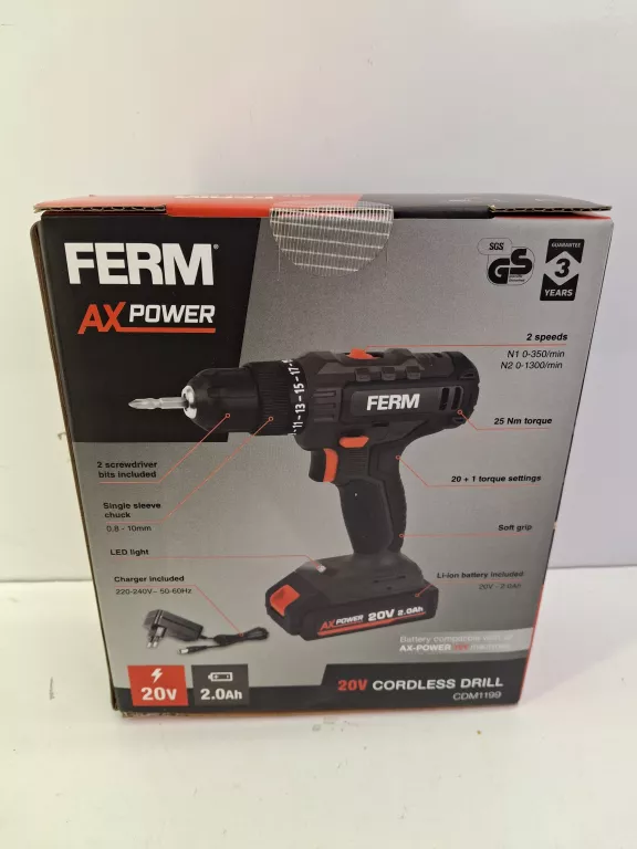 WKRĘTARKA FERM CDM1199